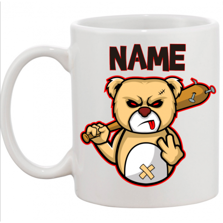 Ceramic Coffee Mug - 10oz (0.5 pint)   Bad Bear 