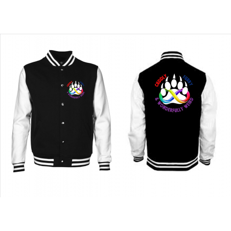 Varsity Jacket - Aspie Bears - Big and Tall