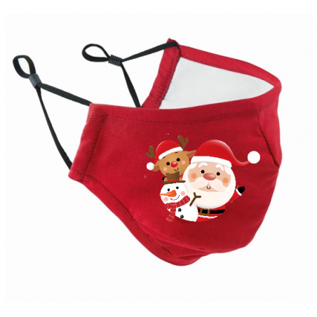 3 LAYER NON MEDICAL FACE MASKS Santa 2