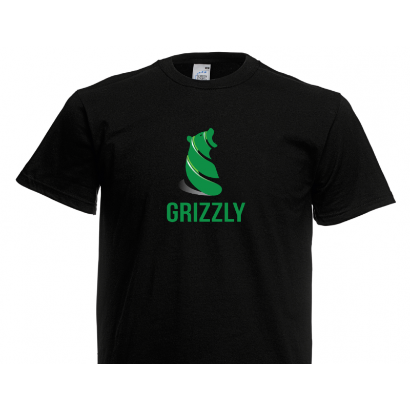 T- Shirt - Grizzly Bear - Dark Green T- Shirt - Grizzly Bear - Dark Green