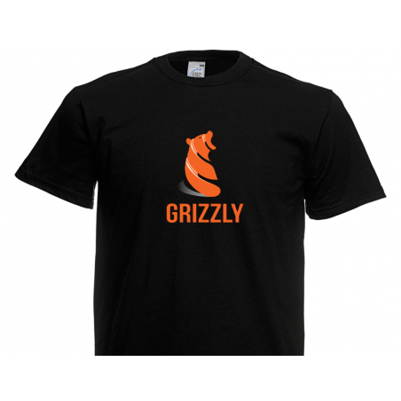 T- Shirt - Grizzly Bear - Orange