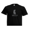 T- Shirt - Grizzly Bear - Charcoal Grey