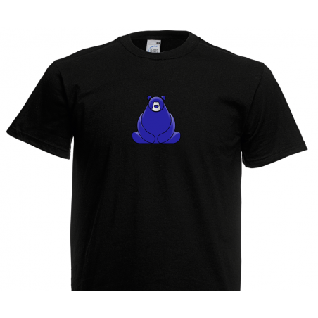 T- Shirt - Chubby Bear Dark Blue