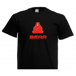 T- Shirt - Chubby Bear - word - Red