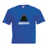 T- Shirt - Chubby Bear - word -  Black