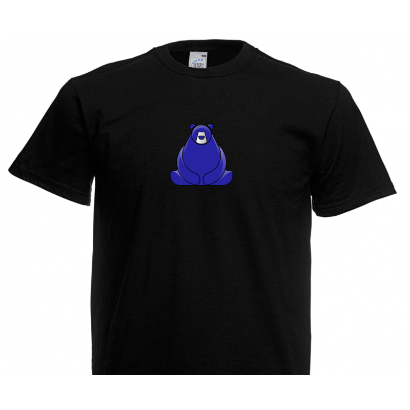 T- Shirt - Chubby Bear Dark Blue T- Shirt - Chubby Bear Dark Blue