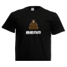 T- Shirt - Chubby Bear - word - Brown 