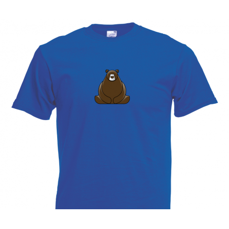 T- Shirt - Chubby Bear Brown 