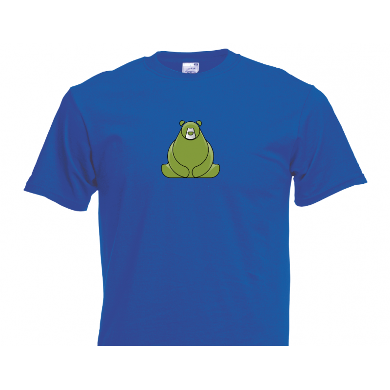 T- Shirt - Chubby Bear Green T- Shirt - Chubby Bear Green