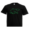 T- Shirt - Chubby Bear - word -  Pink