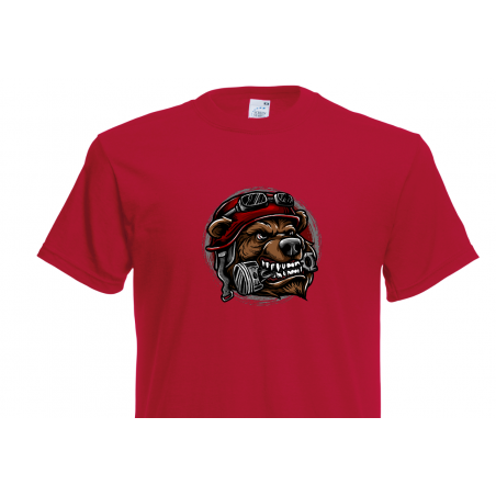 T- Shirt - biker bear 4