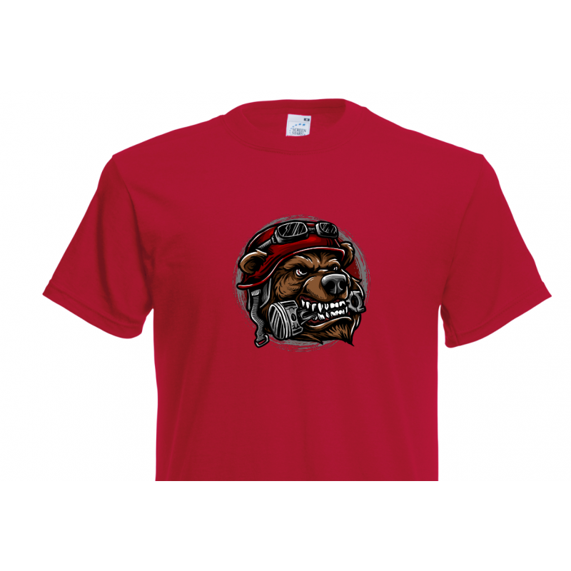T- Shirt - Biker Bear 4