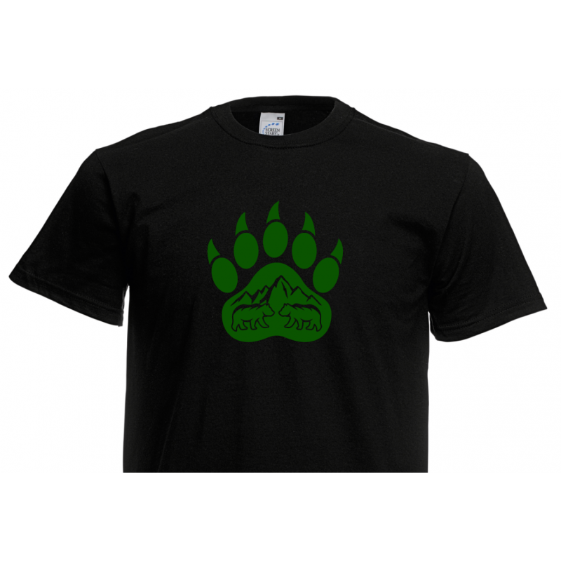 T- Shirt - Bear paw - 3 T- Shirt - Bear paw - 3