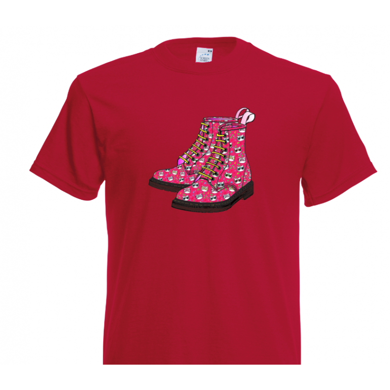 Adult General T-Shirt -boot - DM(20)