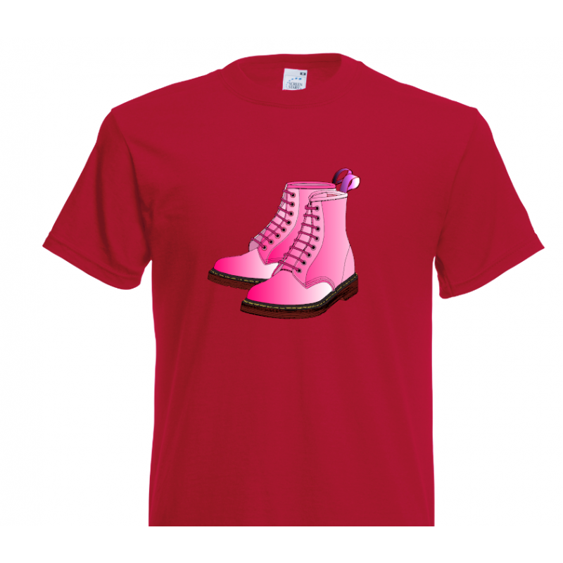 Adult General T-Shirt -boot - DM(19) Adult General T-Shirt -boot - DM(19)
