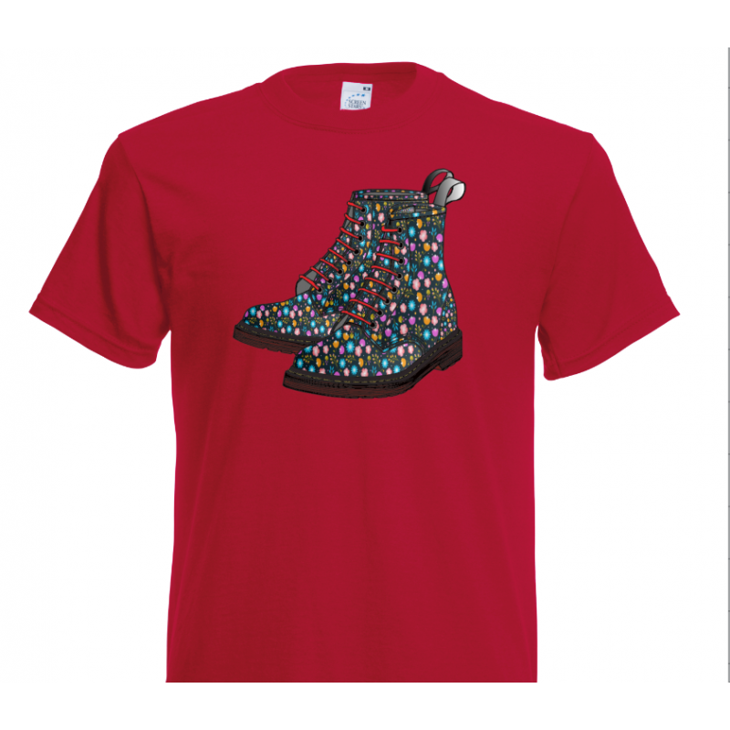 Adult General T-Shirt -boot - DM(14) Adult General T-Shirt -boot - DM(14)