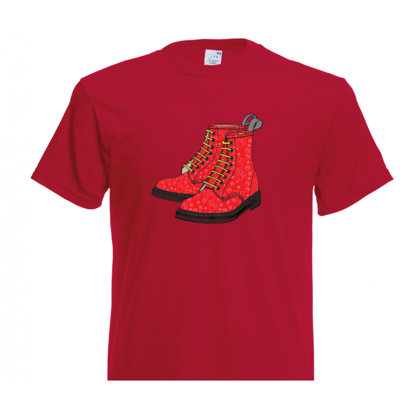Adult General T-Shirt -boot - DM(16) Adult General T-Shirt -boot - DM(16)