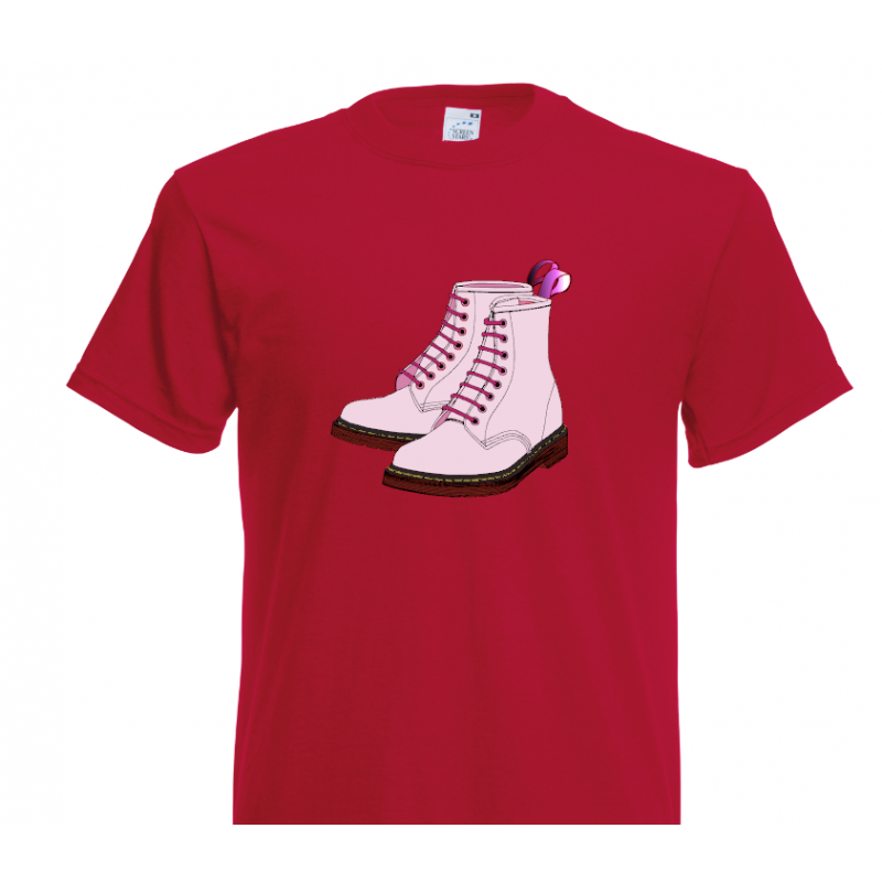 Adult General T-Shirt -boot - DM(18) Adult General T-Shirt -boot - DM(18)