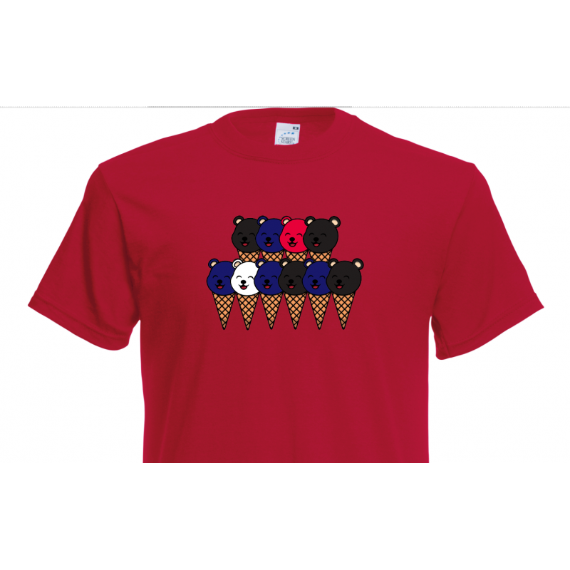 Leather pride bear ice cream Leather pride bear ice cream