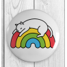 25mm Round Metal Badge - blank