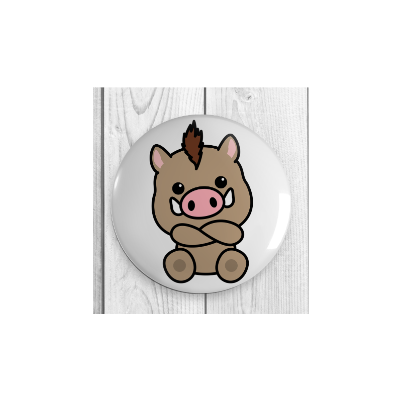 25mm Round Metal Badge - blank