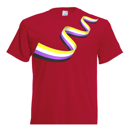 T-Shirt Pride Ribbon - 