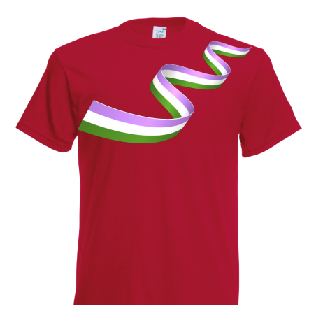 T-Shirt Pride Ribbon - 