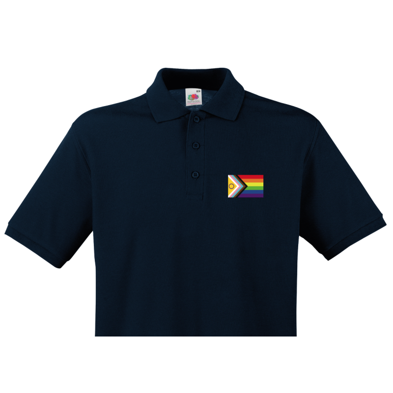 Pride Polo Shirt Adult Progressive Pride