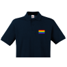 Pride Polo Shirt Adult -  Rainbow Flag