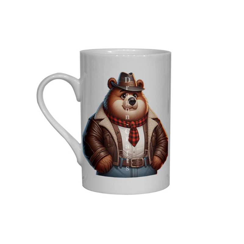 Bone China Mug  - Cowboy (10)