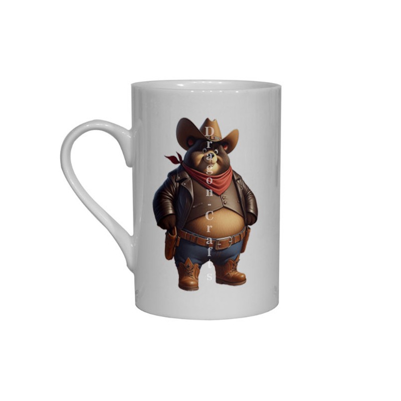 Bone China Mug - Cowboy (7) Bone China Mug - Cowboy (7)