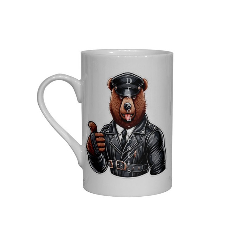 Bone China Mug - Leather (48) Bone China Mug - Leather (48)