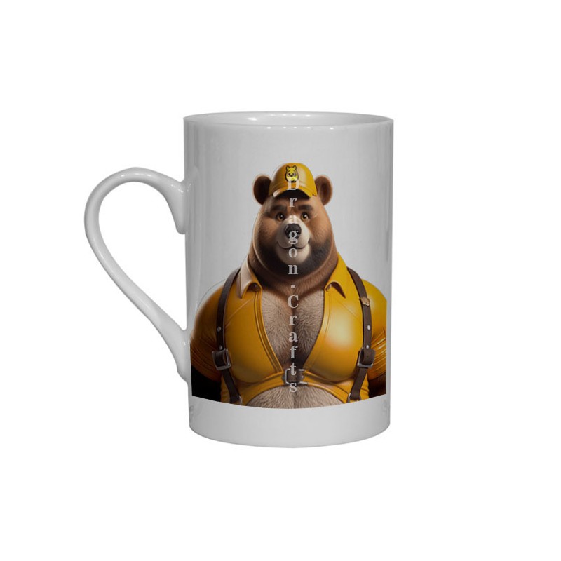 Bone China Mug  - Leather (55)