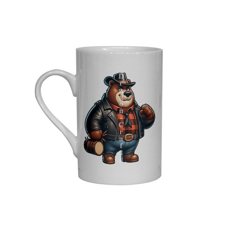 Bone China Mug - Lumberjack (6) Bone China Mug - Lumberjack (6)