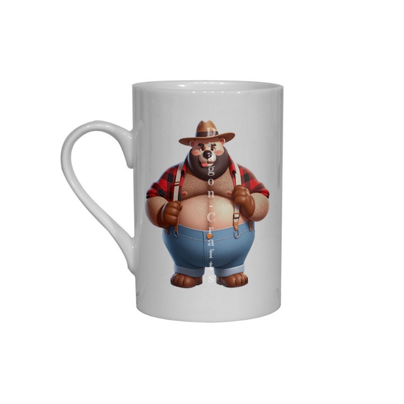 Bone China Mug  - Lumberjack (7)