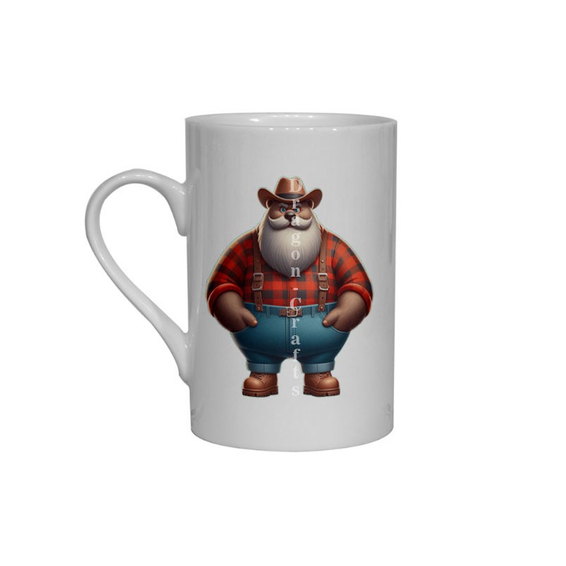 Bone China Mug  - Lumberjack (9)