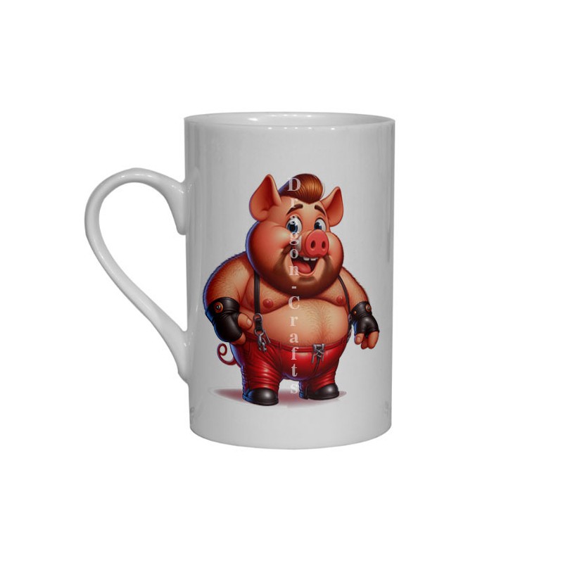 Bone China Mug  - Pig (1)