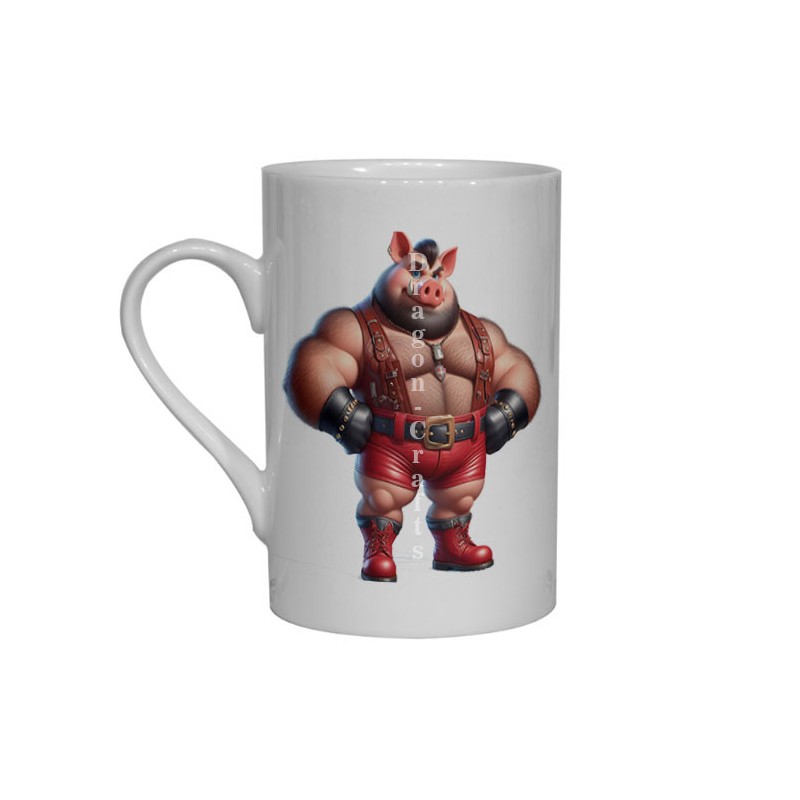 Bone China Mug  - Pig (5)