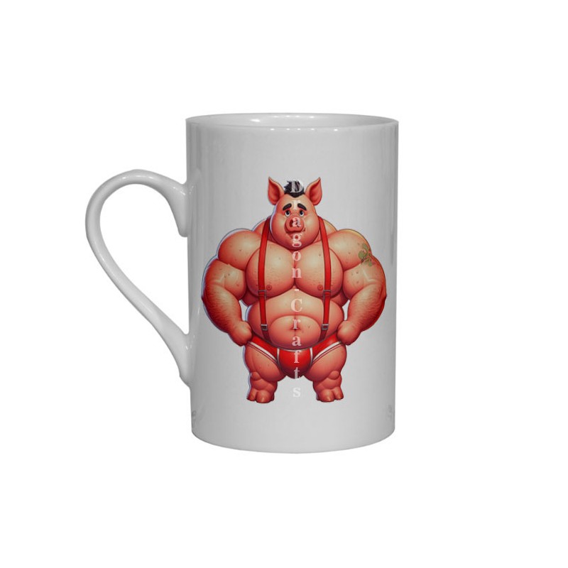 Bone China Mug  - Pig (6)