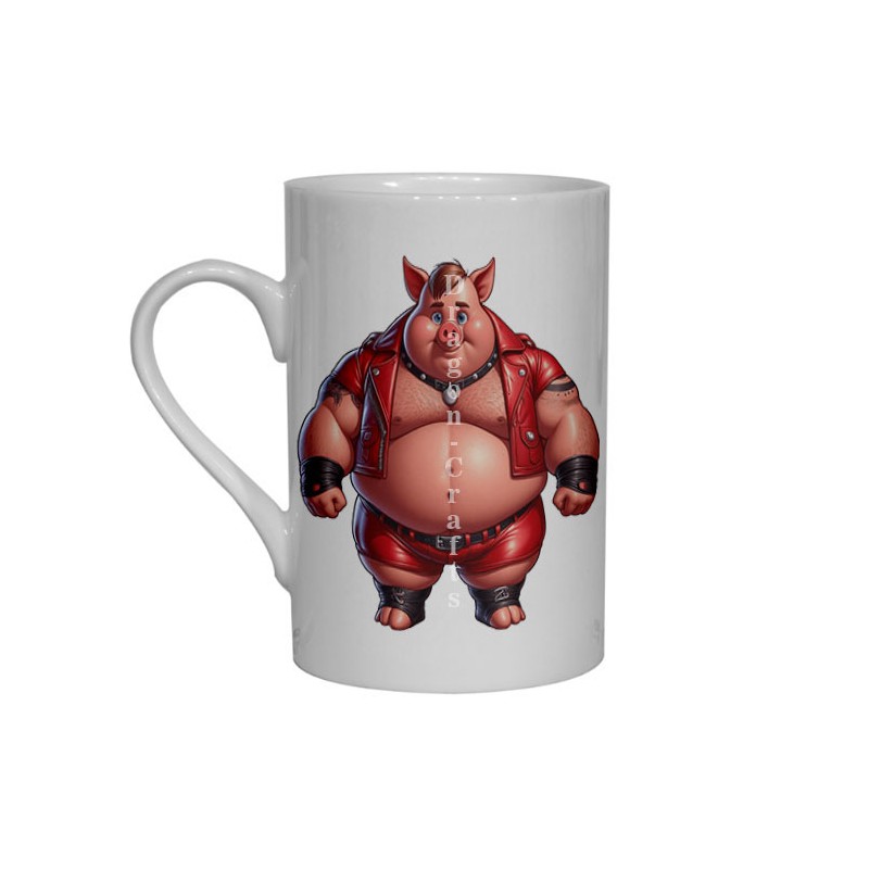 Bone China Mug  - Pig (8)