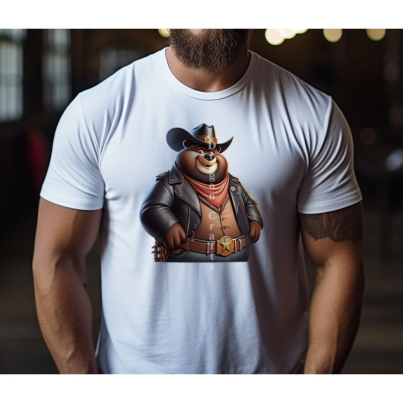 Big and Tall T-Shirt - Cowboy 14