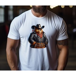 Big and Tall T-Shirt - Cowboy 16