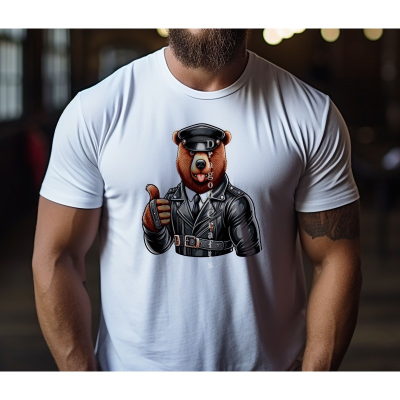 Big and Tall T-Shirt - Leather 48