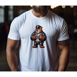 Big and Tall T-Shirt - Leather 63