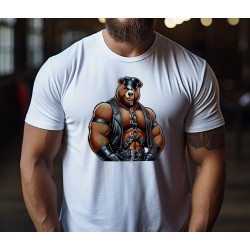 Big and Tall T-Shirt - Leather 70