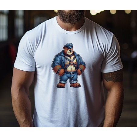 Big and Tall T-Shirt - Leather 86