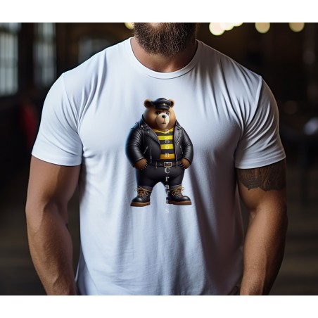 Big and Tall T-Shirt - Leather 89