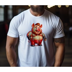 Big and Tall T-Shirt - Pig 1