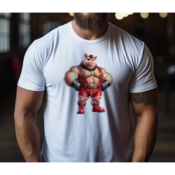Big and Tall T-Shirt - Pig 5