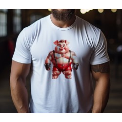 Big and Tall T-Shirt - Pig 7